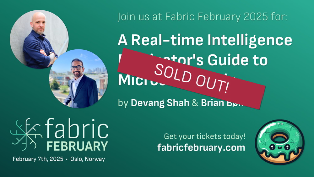 A Real-time Intelligence Fabricator’s Guide to Microsoft Fabric